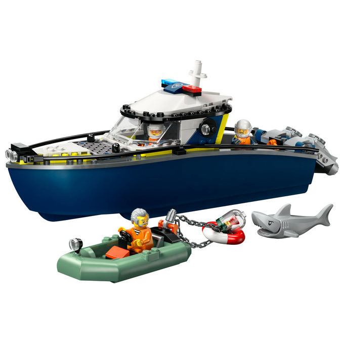 Lego City Inseguimento Motoscafo Polizia, 60456