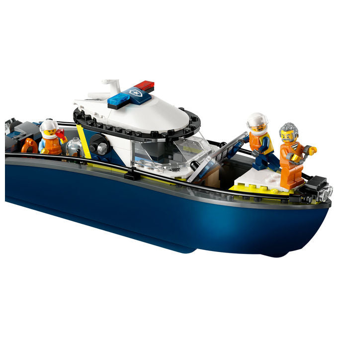 Lego City Inseguimento Motoscafo Polizia, 60456