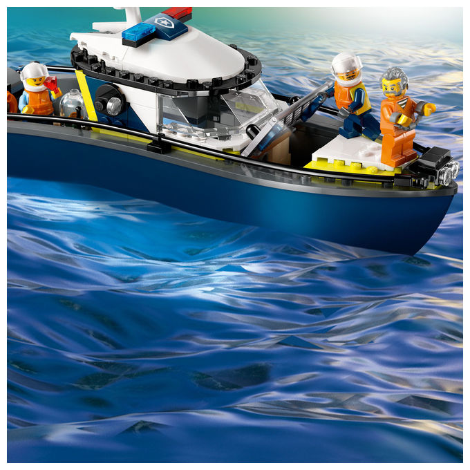Lego City Inseguimento Motoscafo Polizia, 60456