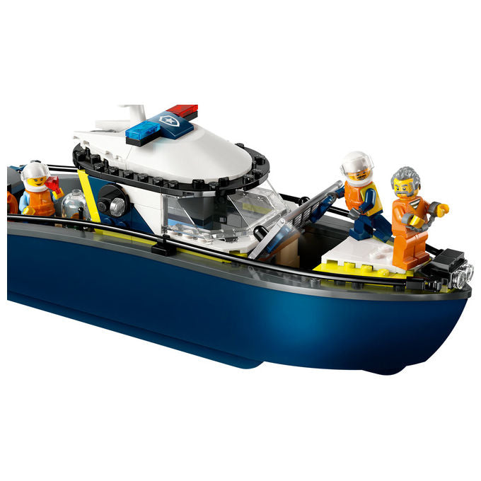 Lego City Inseguimento Motoscafo Polizia, 60456