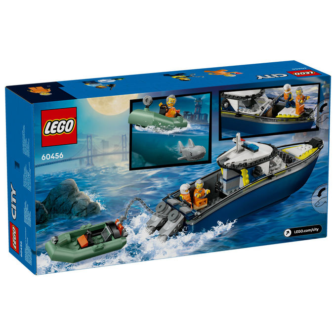 Lego City Inseguimento Motoscafo Polizia, 60456