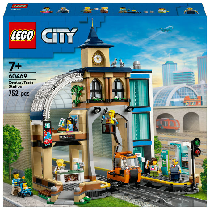 Lego Stazione Centrale City 60469: Set costruzioni 752 pezzi