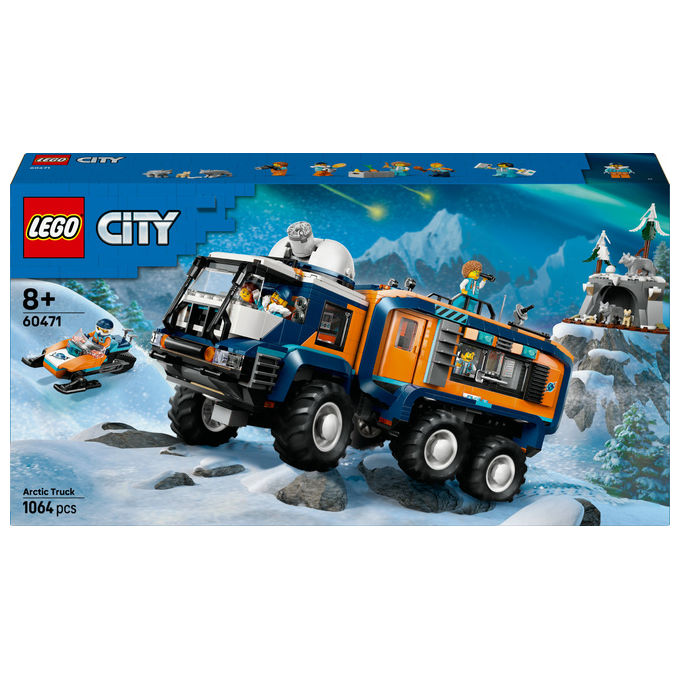 Lego City Grande Camion Artico con Laboratorio 60471