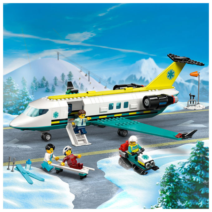 LEGO Aereo Ambulanza di Emergenza 6+ Anni 403 Pezzi