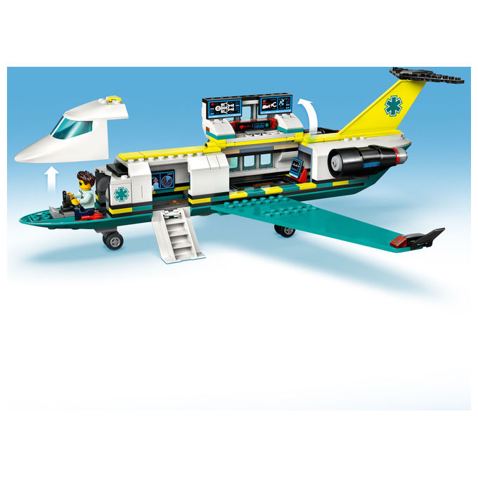 LEGO Aereo Ambulanza di Emergenza 6+ Anni 403 Pezzi