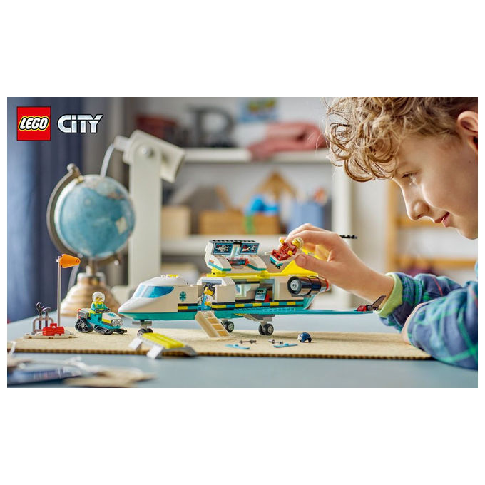 LEGO Aereo Ambulanza di Emergenza 6+ Anni 403 Pezzi