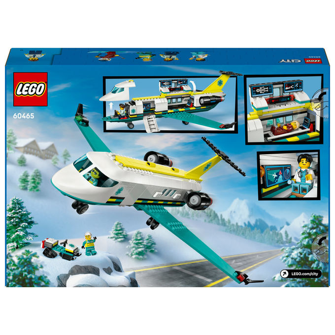LEGO Aereo Ambulanza di Emergenza 6+ Anni 403 Pezzi