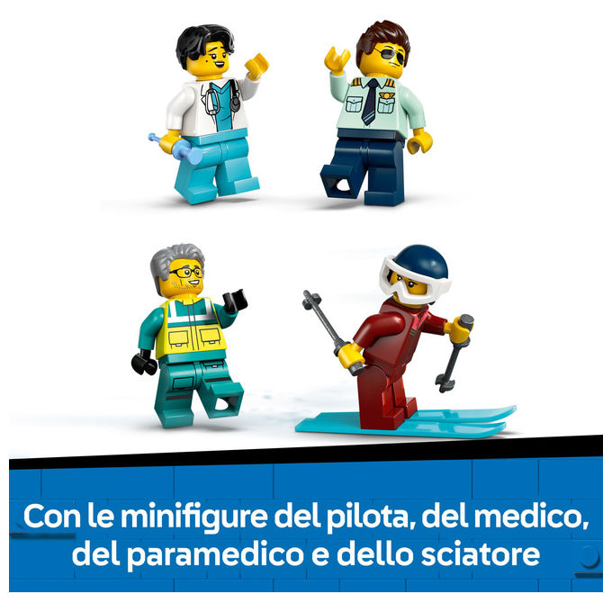 LEGO Aereo Ambulanza di Emergenza 6+ Anni 403 Pezzi
