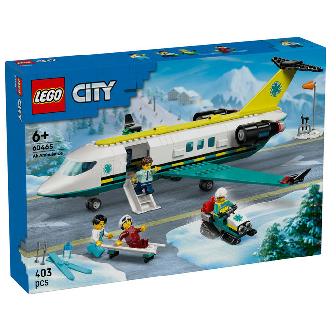 LEGO Aereo Ambulanza di Emergenza 6+ Anni 403 Pezzi