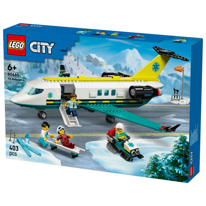 LEGO Aereo Ambulanza di Emergenza 6+ Anni 403 Pezzi