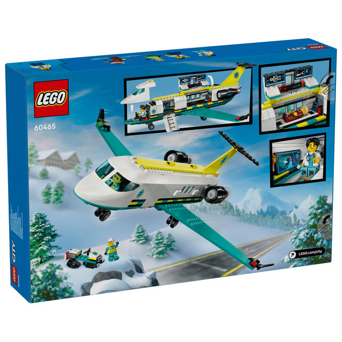 LEGO Aereo Ambulanza di Emergenza 6+ Anni 403 Pezzi