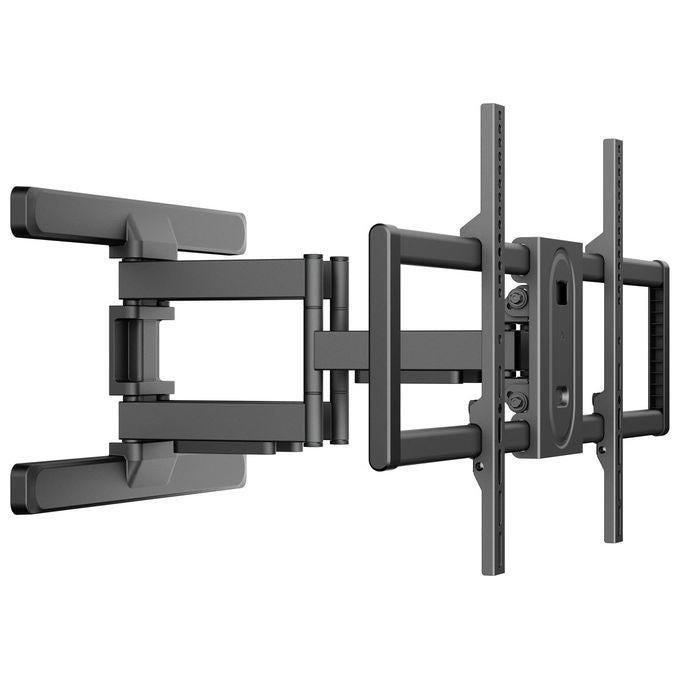 Equip Staffa TV Movimento Completo 43-100 pollici, Nero
