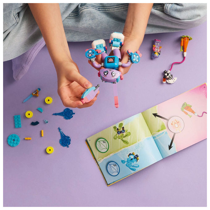 Lego Izzie e il Coniglietto Gaming Bunchurro, Set costruzioni 252 pz