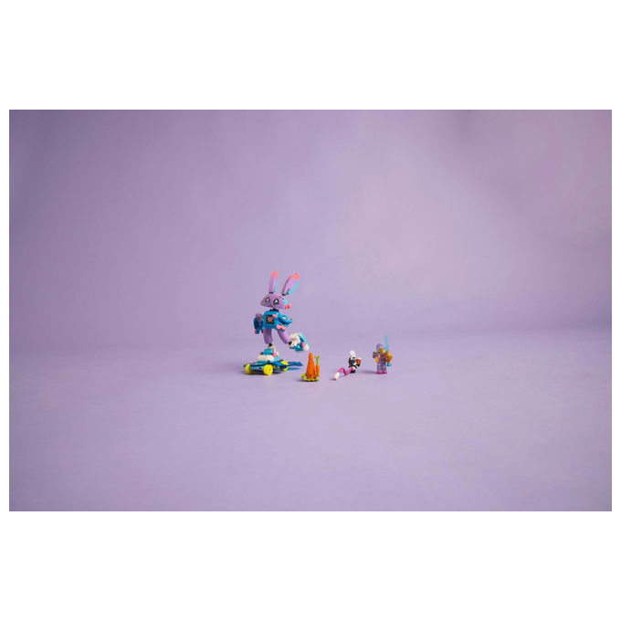 Lego Izzie e il Coniglietto Gaming Bunchurro, Set costruzioni 252 pz