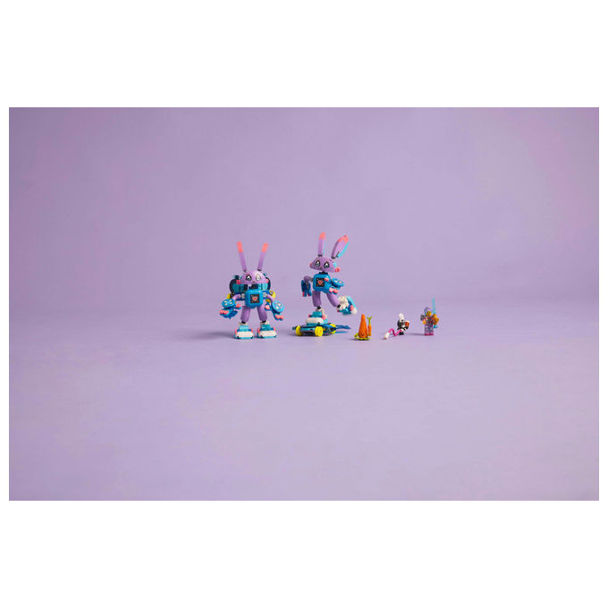 Lego Izzie e il Coniglietto Gaming Bunchurro, Set costruzioni 252 pz