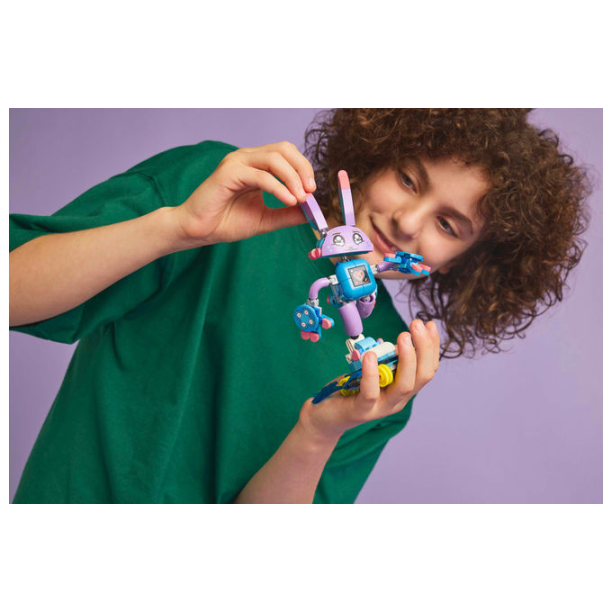 Lego Izzie e il Coniglietto Gaming Bunchurro, Set costruzioni 252 pz
