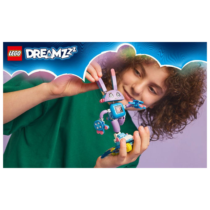 Lego Izzie e il Coniglietto Gaming Bunchurro, Set costruzioni 252 pz