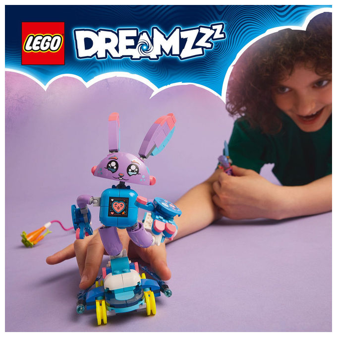 Lego Izzie e il Coniglietto Gaming Bunchurro, Set costruzioni 252 pz
