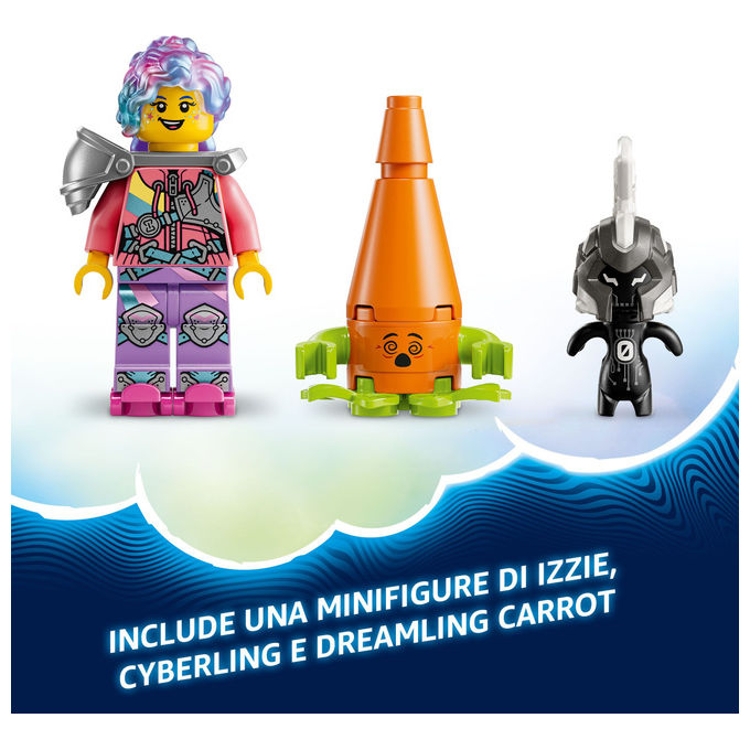 Lego Izzie e il Coniglietto Gaming Bunchurro, Set costruzioni 252 pz