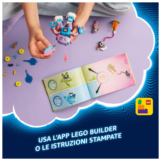 Lego Izzie e il Coniglietto Gaming Bunchurro, Set costruzioni 252 pz