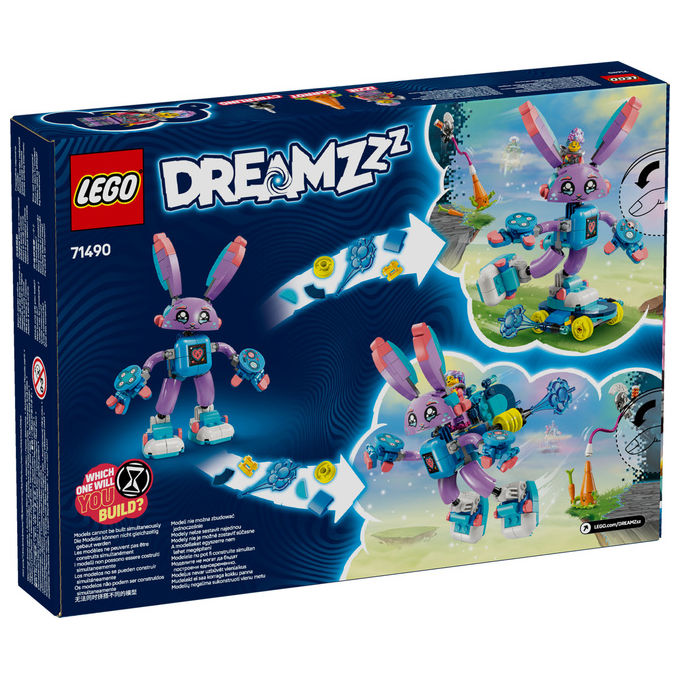Lego Izzie e il Coniglietto Gaming Bunchurro, Set costruzioni 252 pz