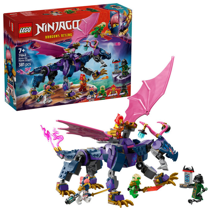 Lego Ninjago Rontu il Drago Maestro Set da Costruzione