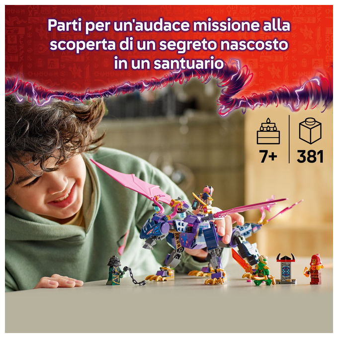 Lego Ninjago Rontu il Drago Maestro Set da Costruzione