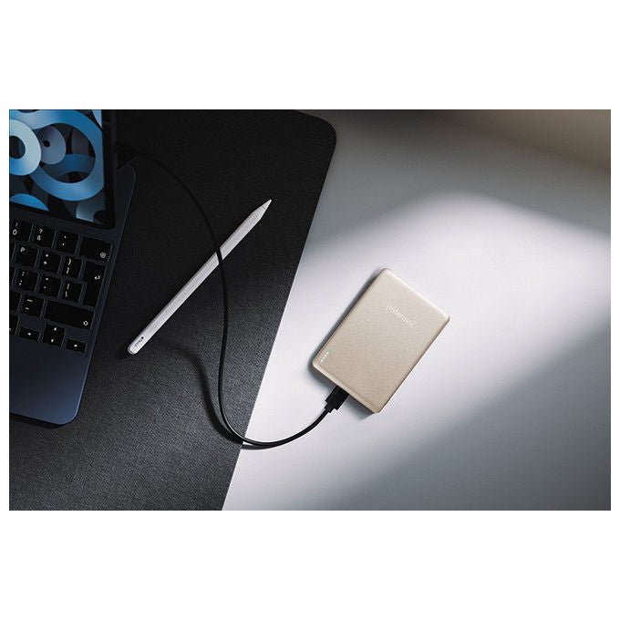 Intenso MW5000 Power Bank Magnetica Wireless Champagne