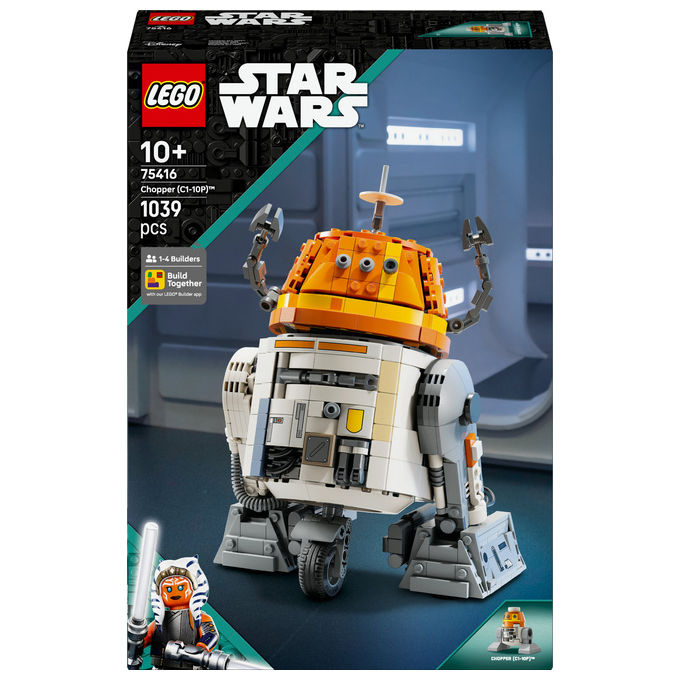 Lego Star Wars Chopper C1-10P Droide Astromeccanico Modello 75416