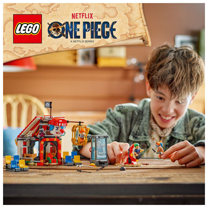 Lego One Piece La Tenda del Circo di Bagy il Clown 75637