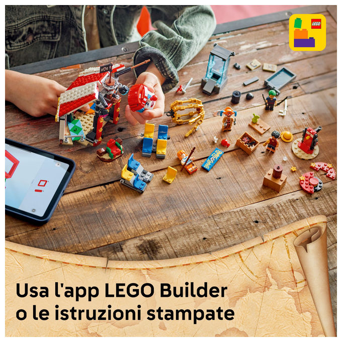 Lego One Piece La Tenda del Circo di Bagy il Clown 75637