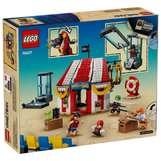 Lego One Piece La Tenda del Circo di Bagy il Clown 75637