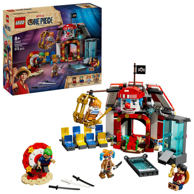 Lego One Piece La Tenda del Circo di Bagy il Clown 75637