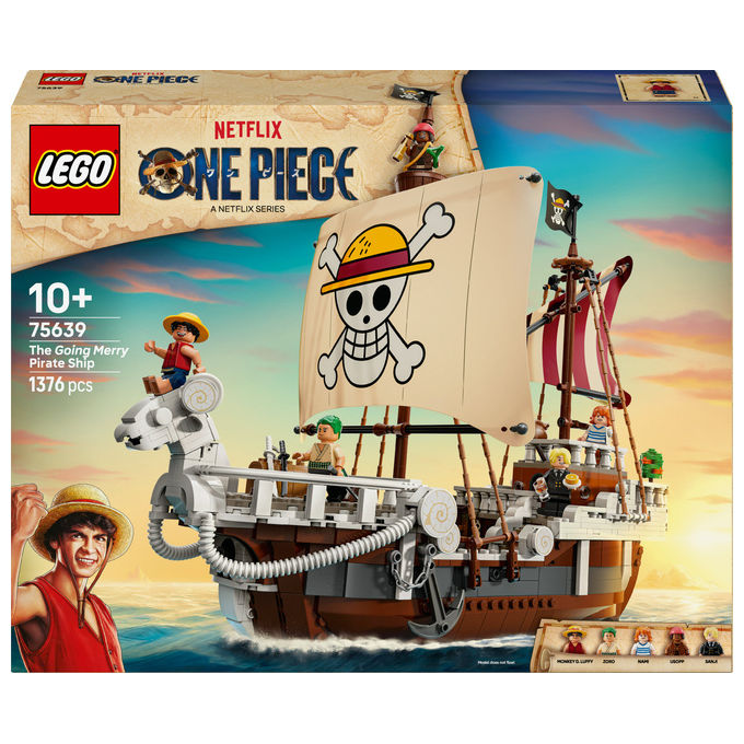 Lego One Piece Nave Pirata Going Merry Set da Costruzione