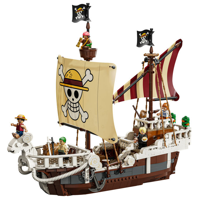 Lego One Piece Nave Pirata Going Merry Set da Costruzione