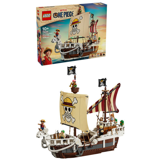 Lego One Piece Nave Pirata Going Merry Set da Costruzione