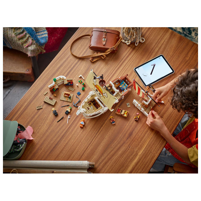 Lego One Piece Nave Pirata Going Merry Set da Costruzione