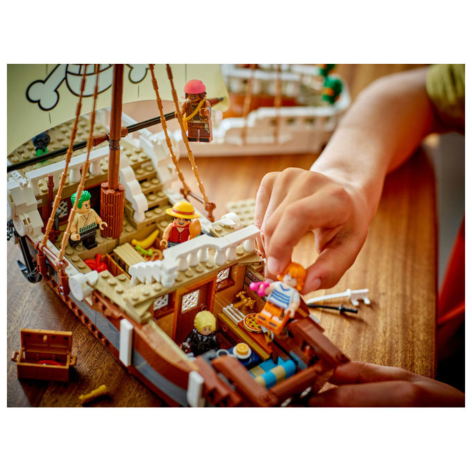 Lego One Piece Nave Pirata Going Merry Set da Costruzione