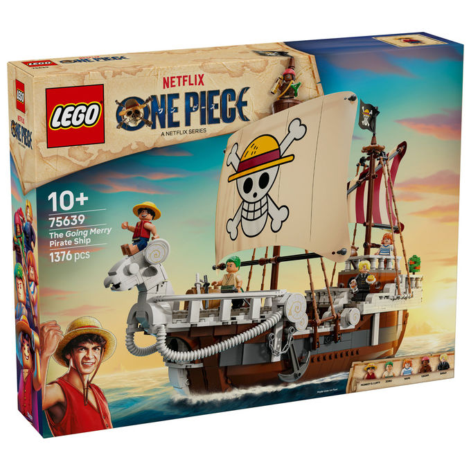Lego One Piece Nave Pirata Going Merry Set da Costruzione