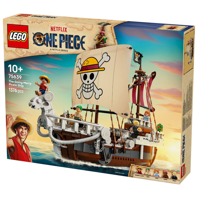 Lego One Piece Nave Pirata Going Merry Set da Costruzione