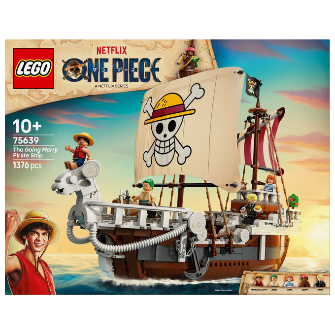 Lego One Piece Nave Pirata Going Merry Set da Costruzione