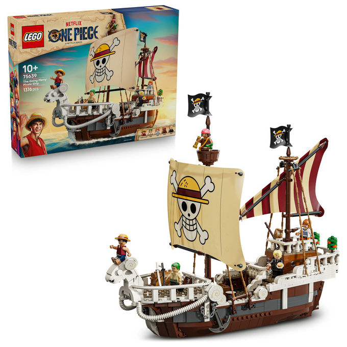 Lego One Piece Nave Pirata Going Merry Set da Costruzione