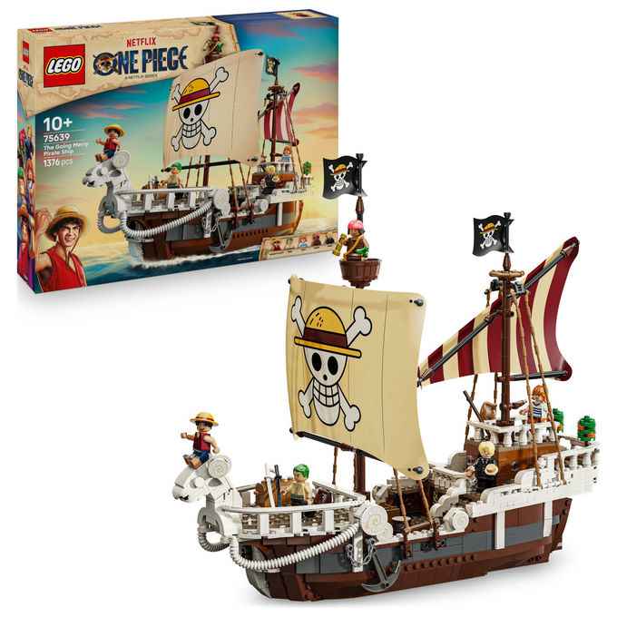 Lego One Piece Nave Pirata Going Merry Set da Costruzione