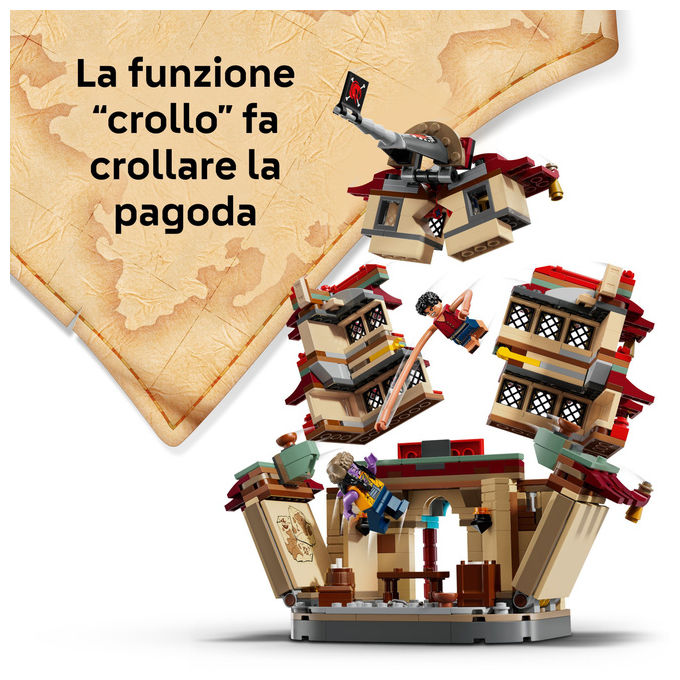 Lego One Piece Battaglia ad Arlong Park Set Costruzioni