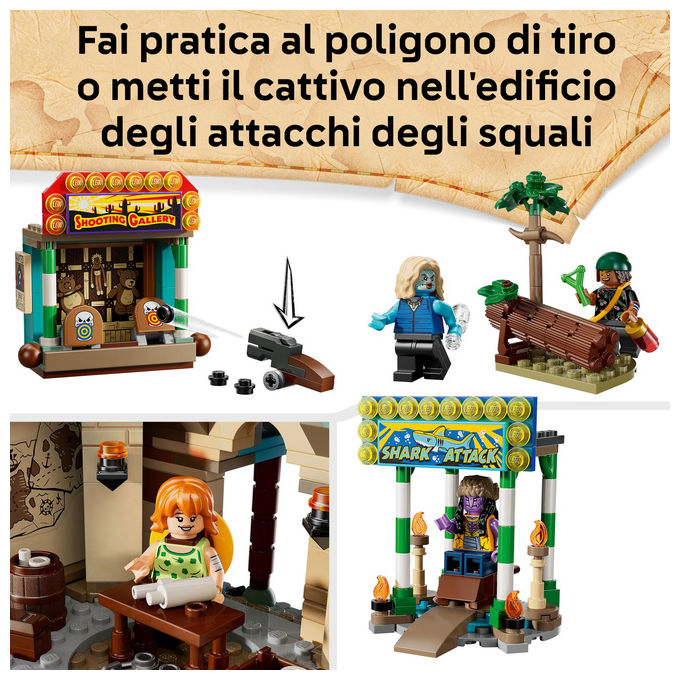 Lego One Piece Battaglia ad Arlong Park Set Costruzioni