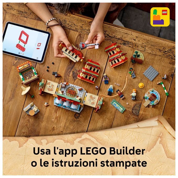 Lego One Piece Battaglia ad Arlong Park Set Costruzioni