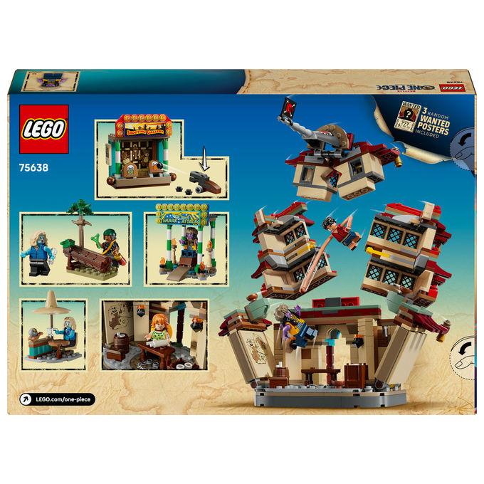 Lego One Piece Battaglia ad Arlong Park Set Costruzioni