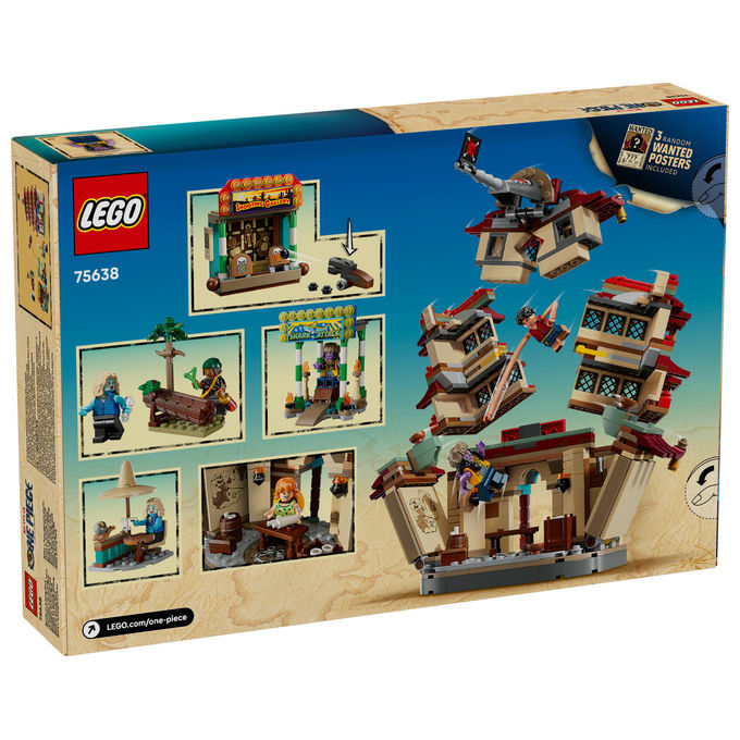 Lego One Piece Battaglia ad Arlong Park Set Costruzioni