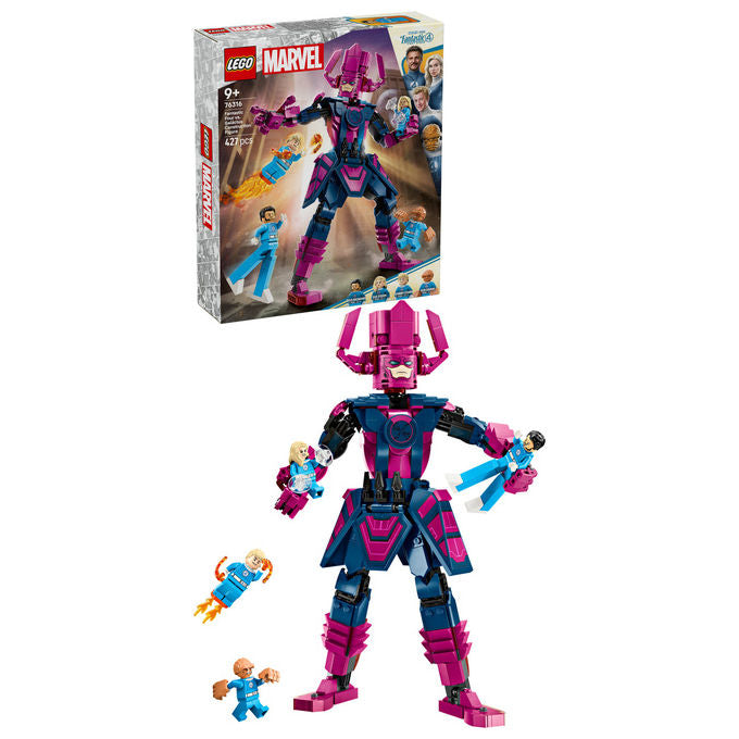 Lego Marvel Fantastici Quattro vs Galactus Personaggio Costruibile