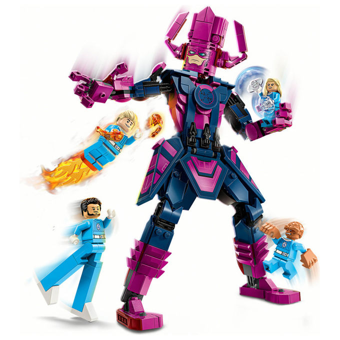 Lego Marvel Fantastici Quattro vs Galactus Personaggio Costruibile